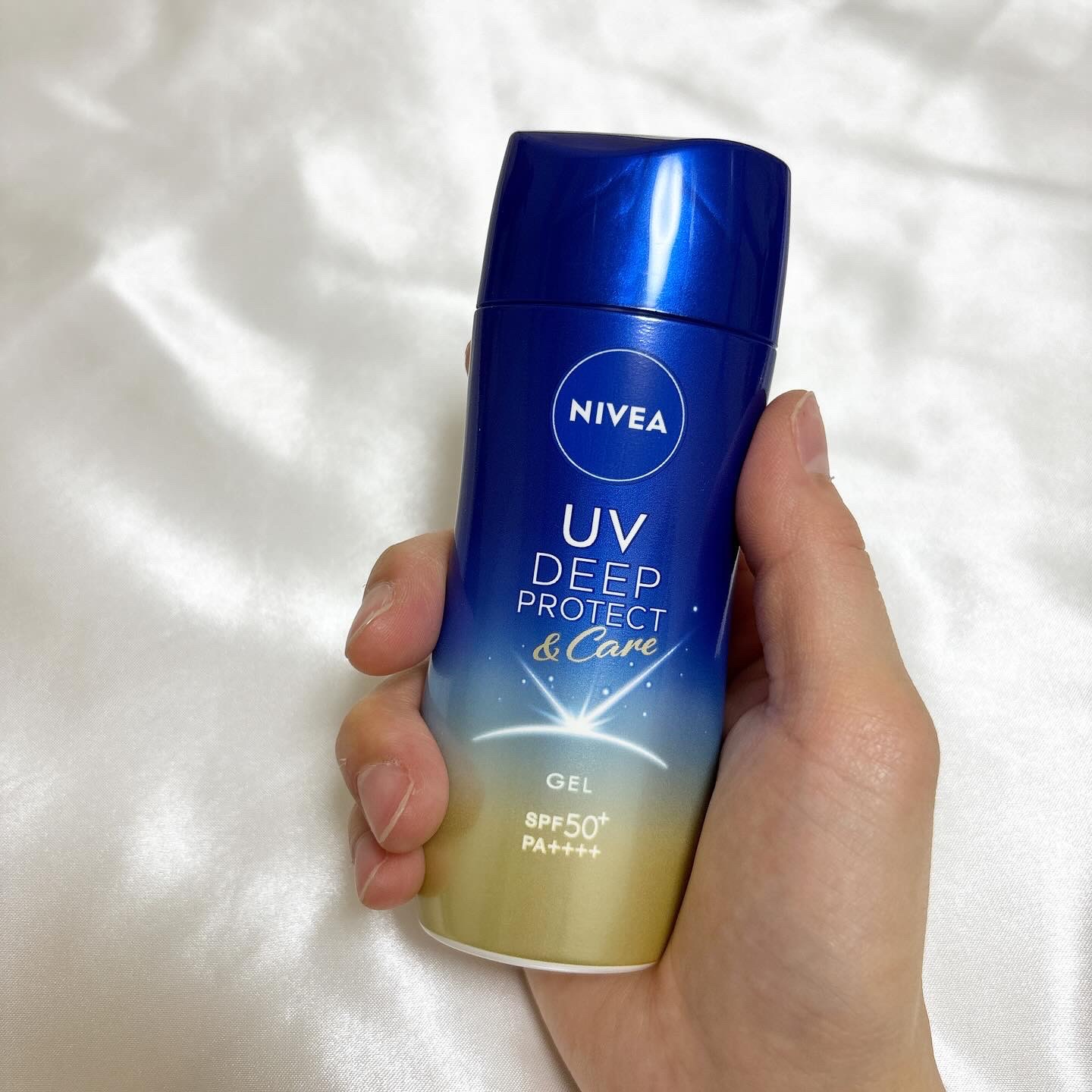 ニベアUV ディープ プロテクト＆ケア ジェル/ニベア/日焼け止めジェルを使ったクチコミ（1枚目）