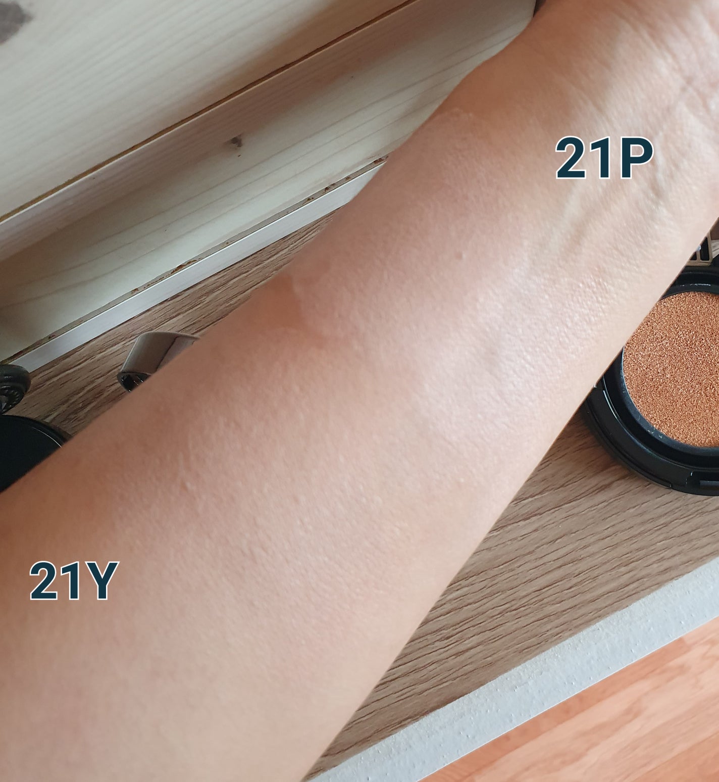 ネーミング レイヤード フィットクッション/NAMING./クッションファンデーションを使ったクチコミ(3枚目)