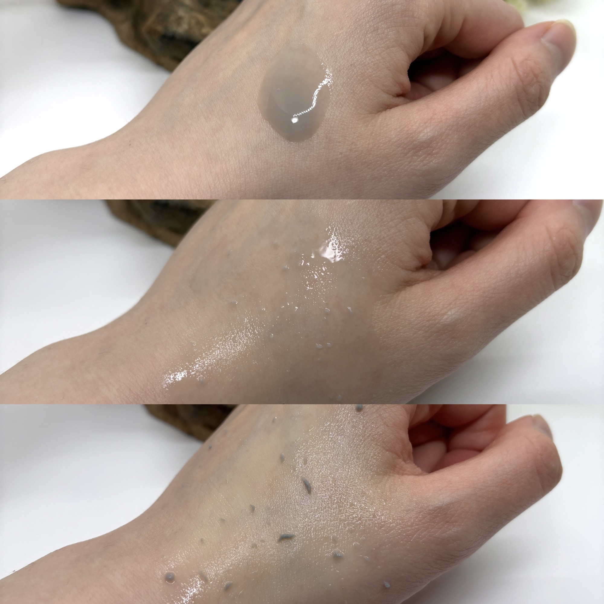 白米ピールショットゴマージュアンプル/Dr.Melaxin/美容液を使ったクチコミ（3枚目）