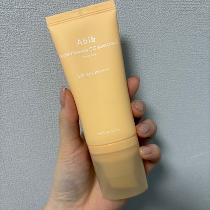 グルタチオンソームCCサンクリームトーニングチューブ/Abib /CCクリームを使ったクチコミ(2枚目)