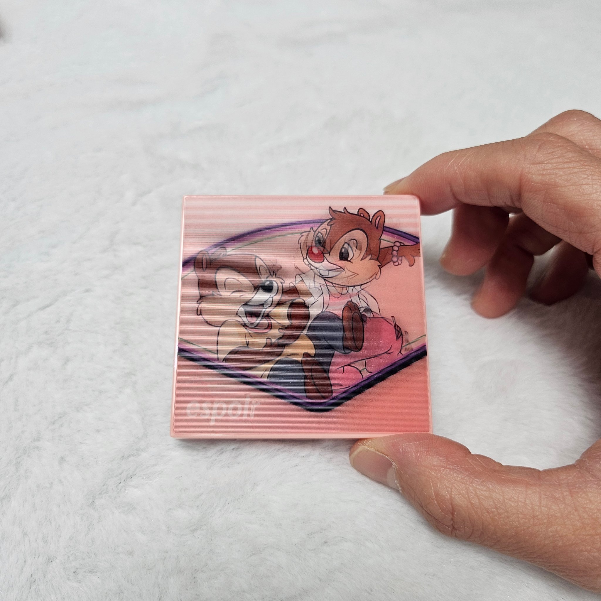 ブラリーチーク(ディズニーエディション)/espoir/チークを使ったクチコミ（3枚目）