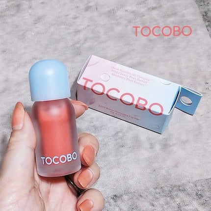 ジューシーベリープランピングリップオイル/TOCOBO/リップグロスを使ったクチコミ(2枚目)
