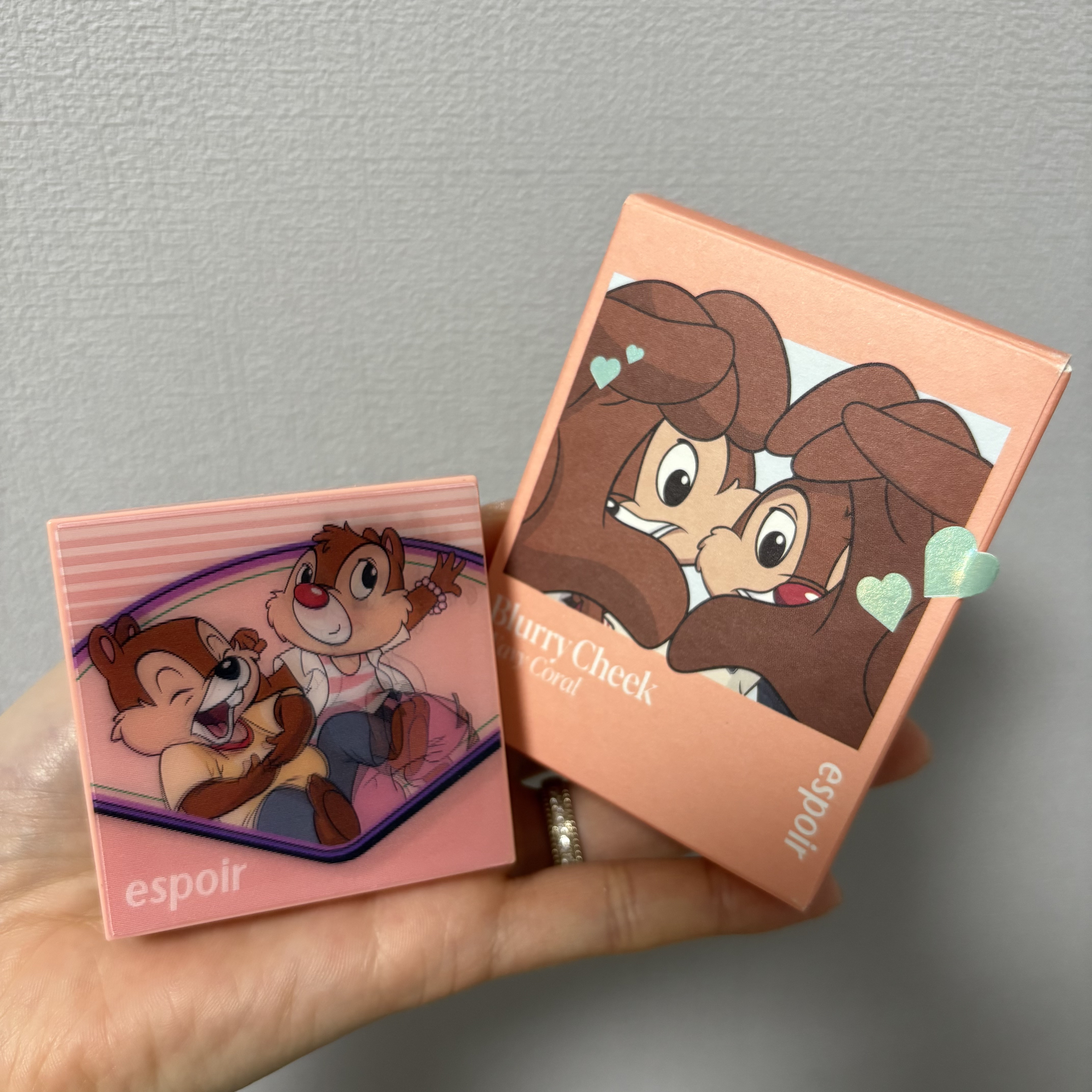 ブラリーチーク(ディズニーエディション)/espoir/チークを使ったクチコミ（1枚目）