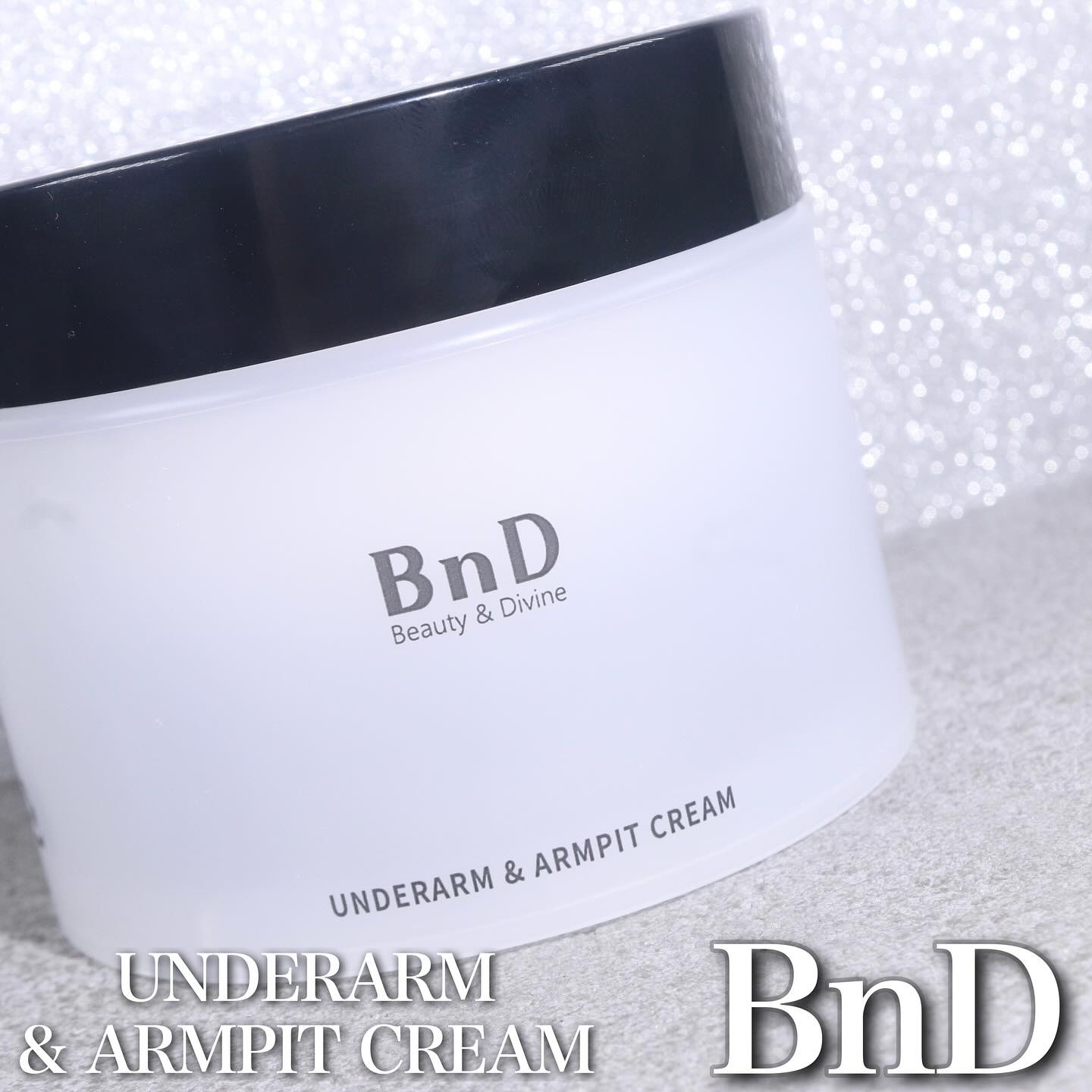 BnDアンダーアームクリーム(ボディクリーム)/BnD/デリケートゾーンケアを使ったクチコミ（1枚目）