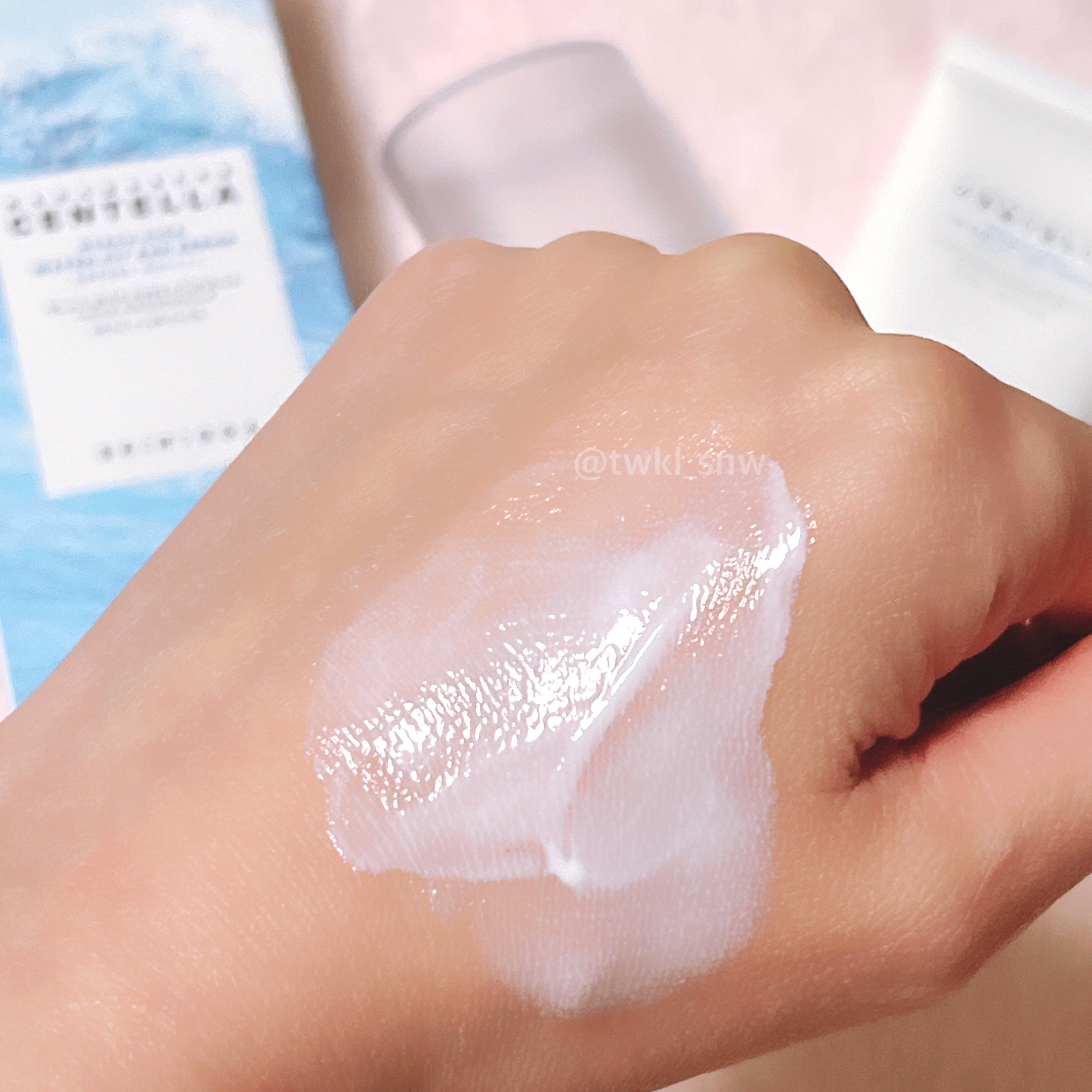 ヒアルーシカ ウォーターフィット サンセラム/SKIN1004/日焼け止めローションを使ったクチコミ（3枚目）