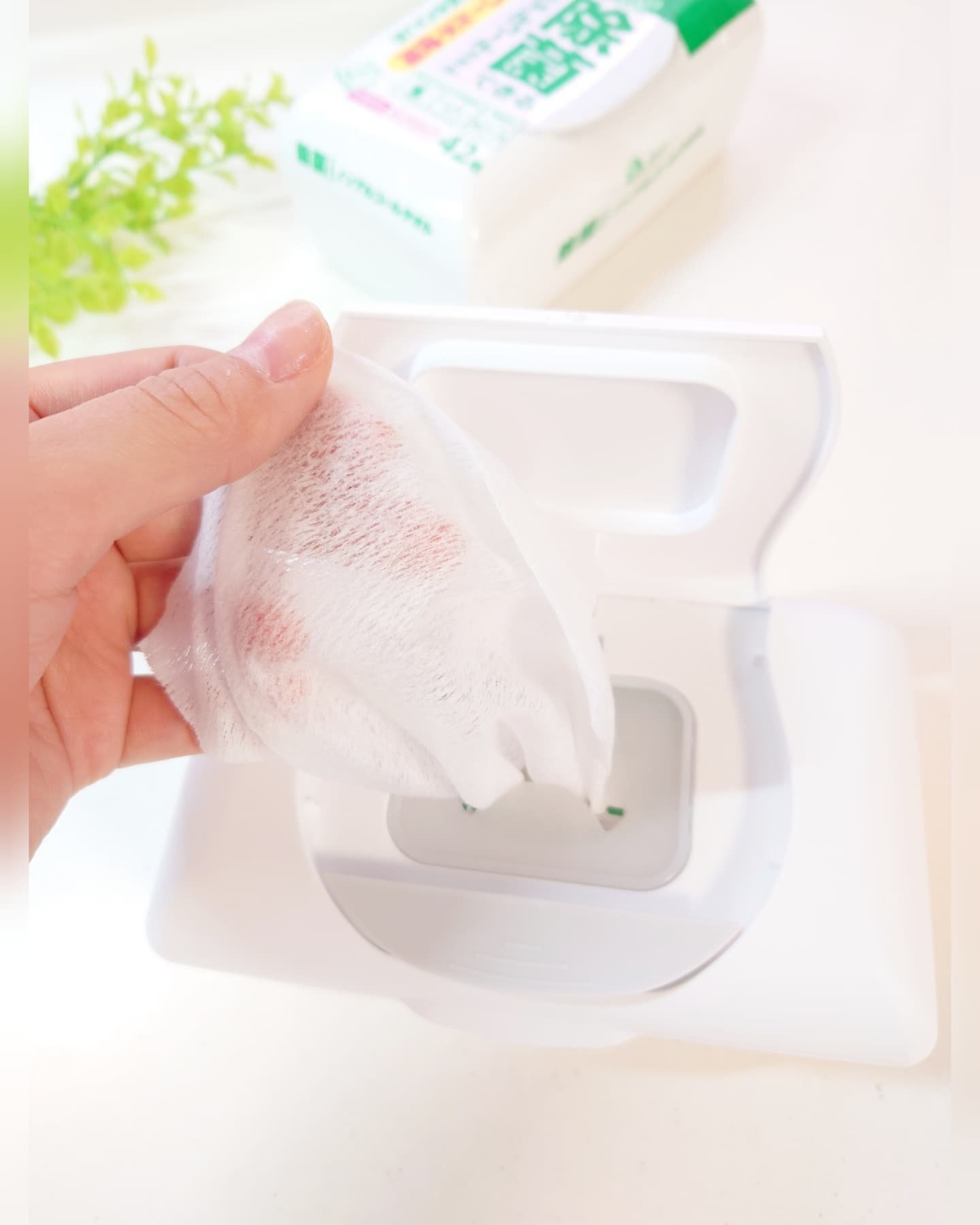 除菌できるノンアルコールタオル/エリエール/ティッシュを使ったクチコミ（3枚目）