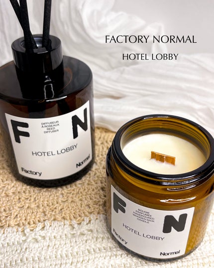 ディフューザー - HOTEL LOBBY/Factory Normal/ルームフレグランスを使ったクチコミ(3枚目)