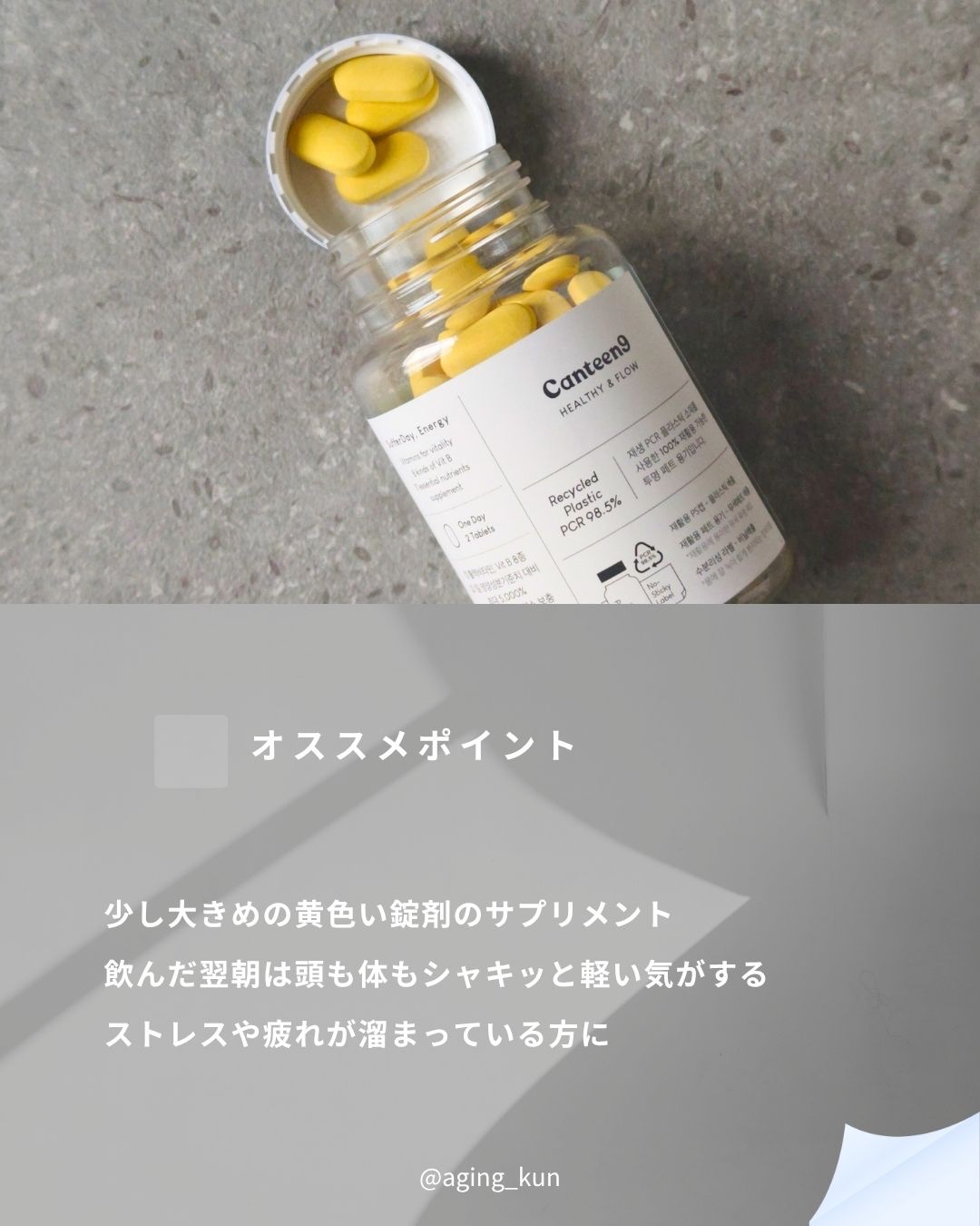 サファーデイダブリュー/canteen9/健康サプリメントを使ったクチコミ（3枚目）