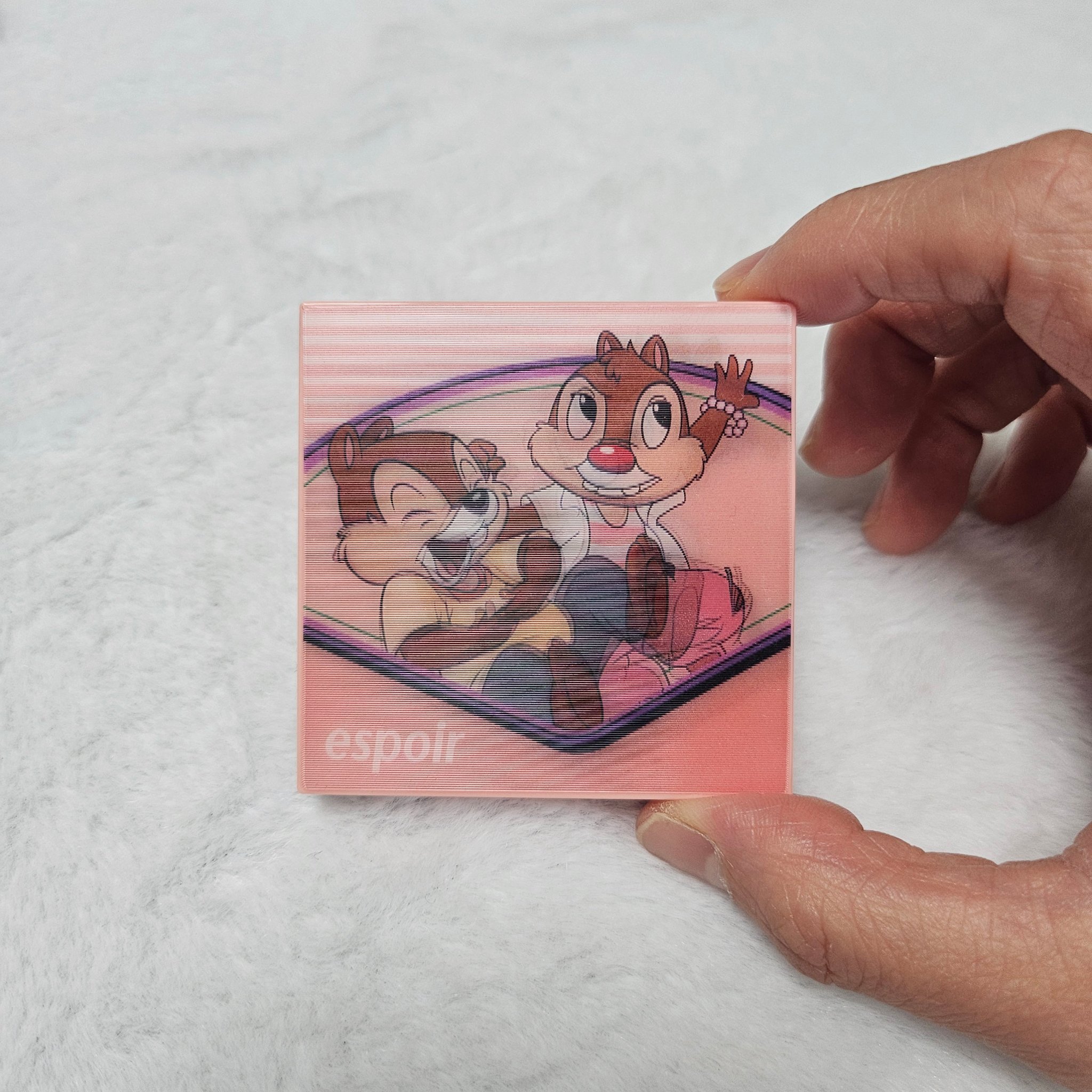 ブラリーチーク(ディズニーエディション)/espoir/チークを使ったクチコミ（2枚目）