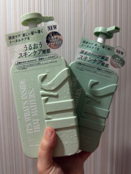 薬用スカルプ メディカルモイスト シャンプー/トリートメント/IT’S WHAT’S INSIDE THAT MATTERS./市販シャンプーを使ったクチコミ(2枚目)