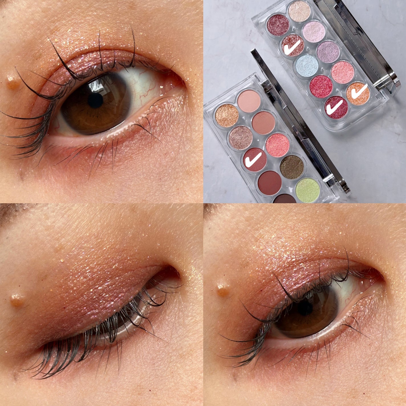 ライトオンアイズシャドウパレット/ルミル/アイシャドウパレットを使ったクチコミ(8枚目)