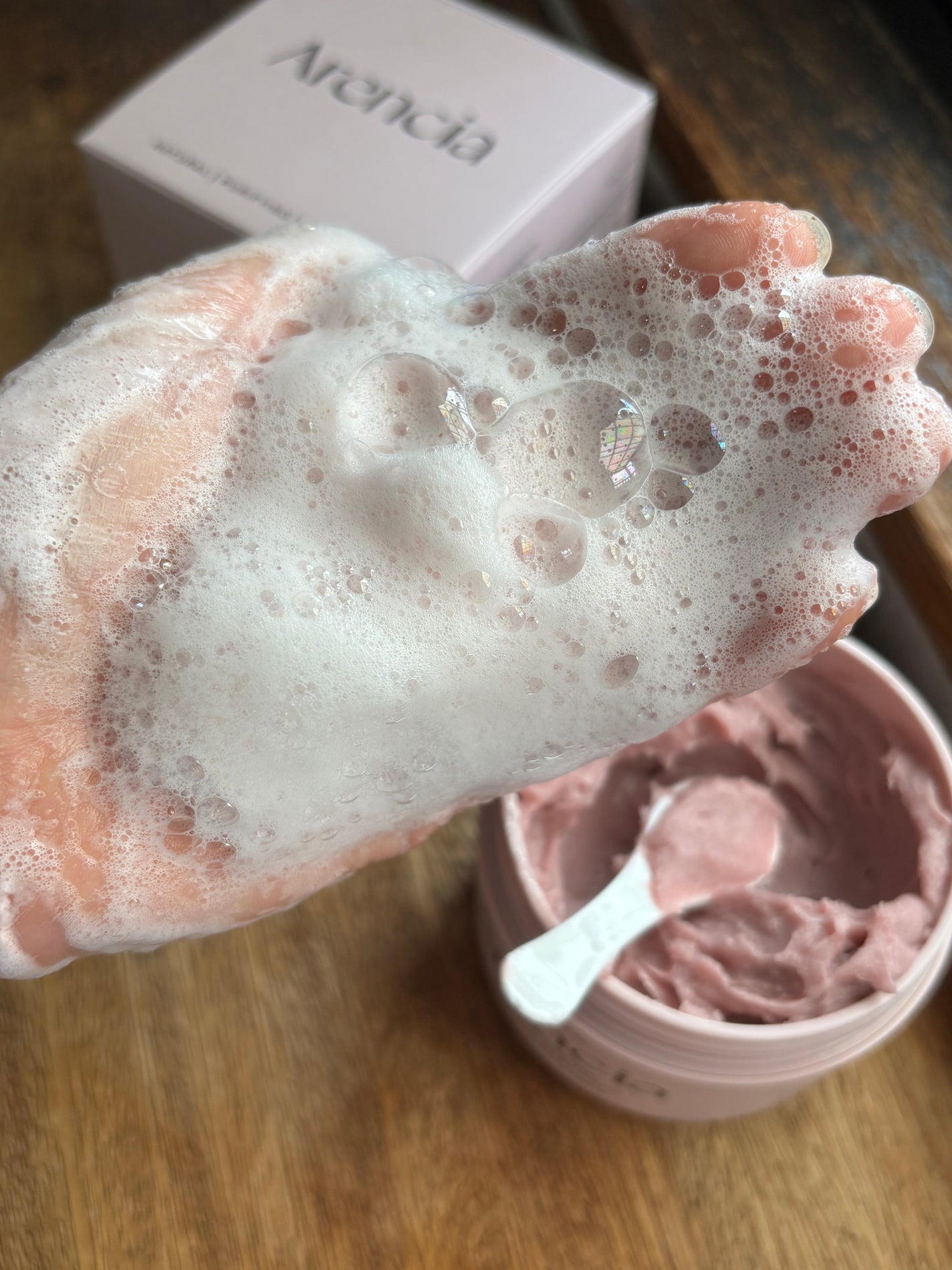 アレンシアフレッシュもちソープ「ロイヤルローズヒップ」/アレンシア/その他洗顔料を使ったクチコミ(10枚目)