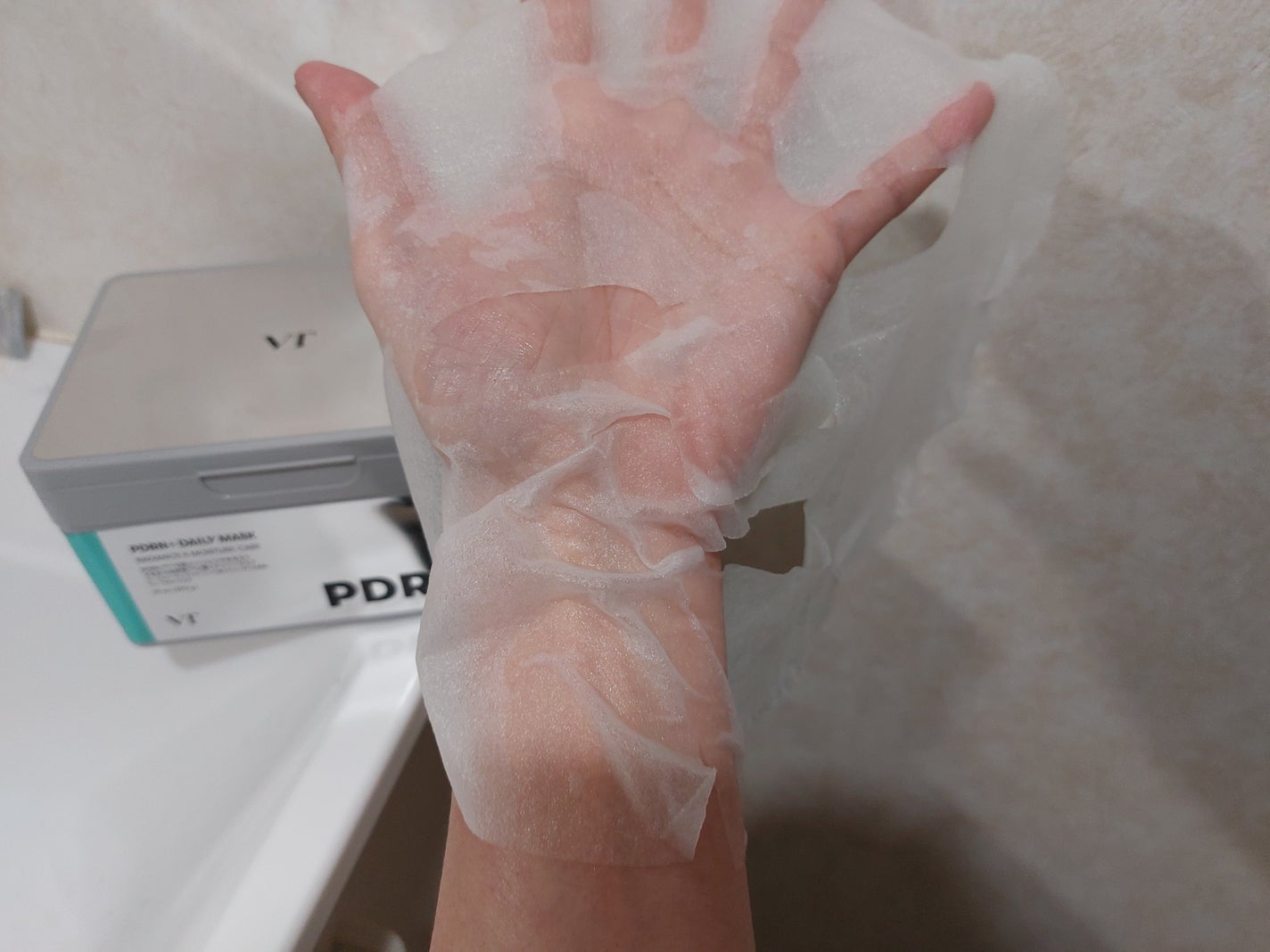PDRN+ デイリーマスク/VT/シートマスク・パックを使ったクチコミ(3枚目)