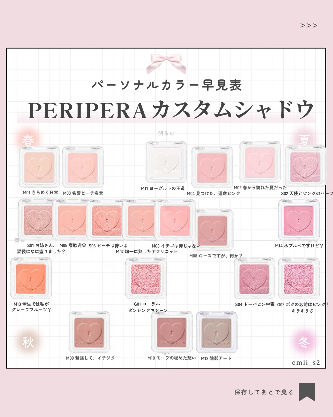 ハート ポケット シングル/PERIPERA/単色アイシャドウを使ったクチコミ（1枚目）