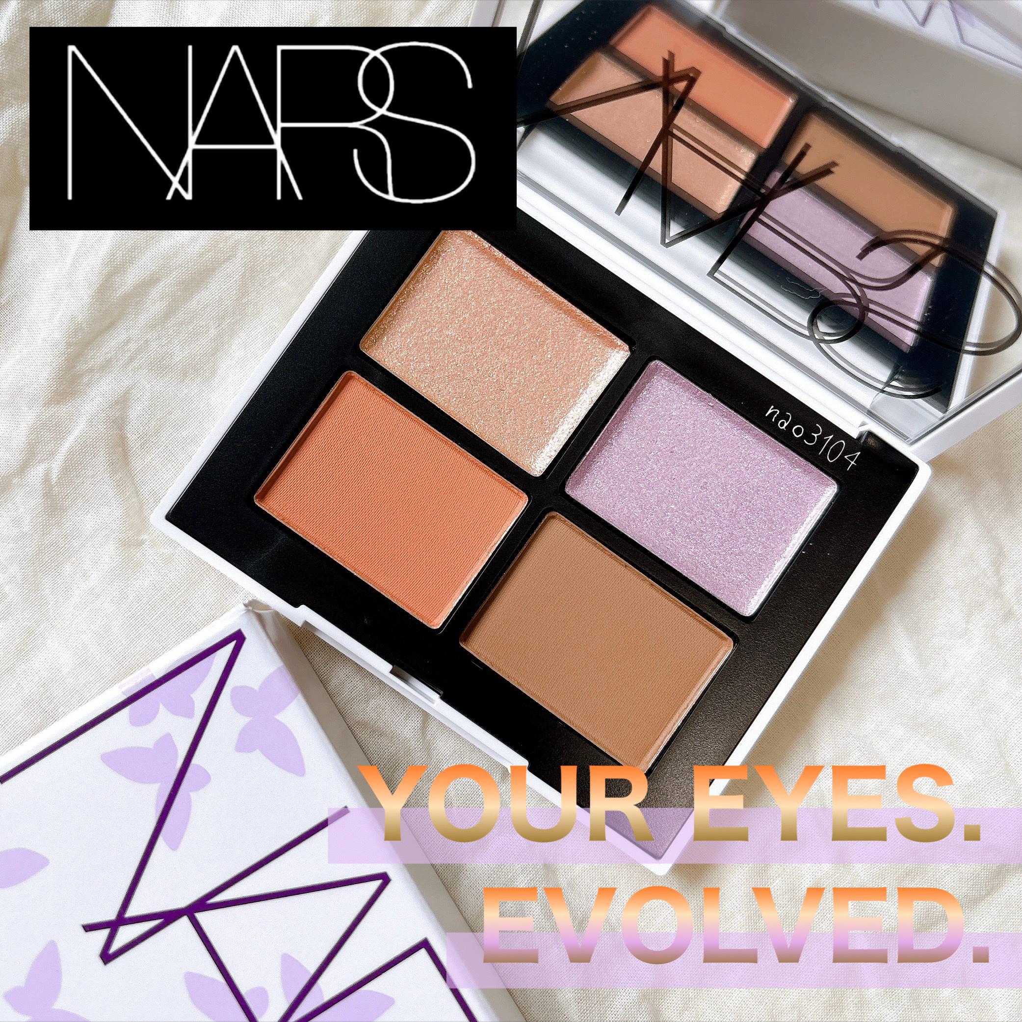 クワッドアイシャドー/NARS/アイシャドウパレットを使ったクチコミ（1枚目）