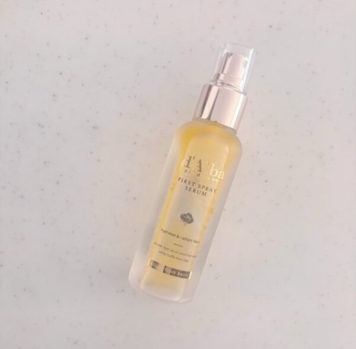 ダルバ ホワイトトリュフファーストスプレーセラム/ダルバ/ミスト状化粧水を使ったクチコミ(1枚目)