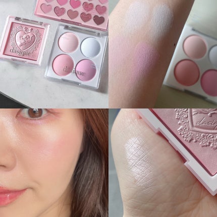 ブレンディングムードチーク/dasique/パウダーチークを使ったクチコミ(5枚目)