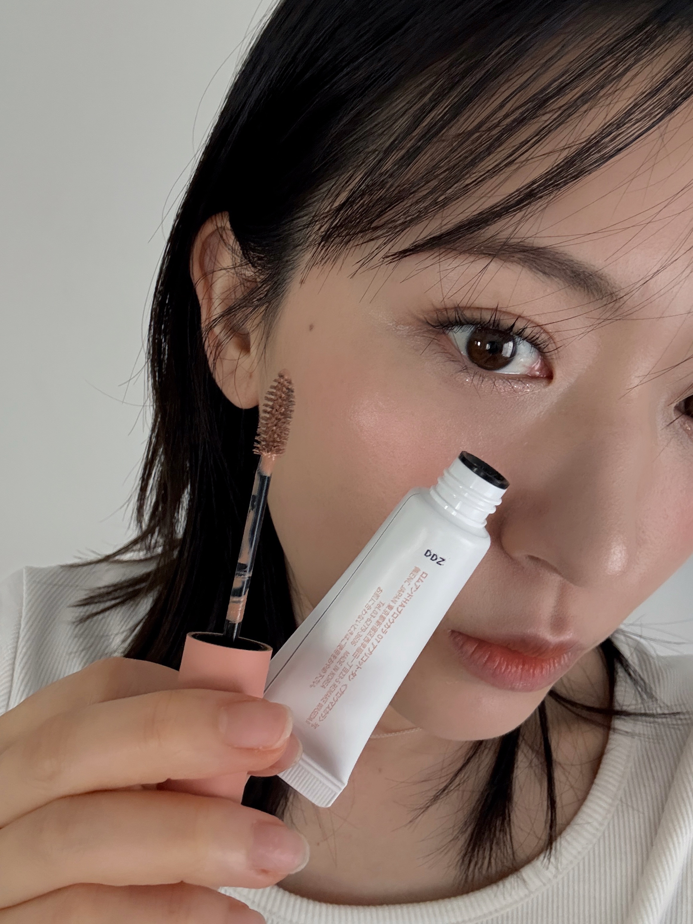 ハンオールブロウカラ/rom&nd/眉マスカラを使ったクチコミ（3枚目）