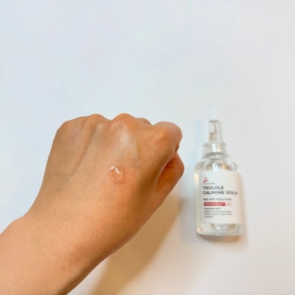 エーキュアトラブルカーミングセラム/obsero/美容液を使ったクチコミ(2枚目)