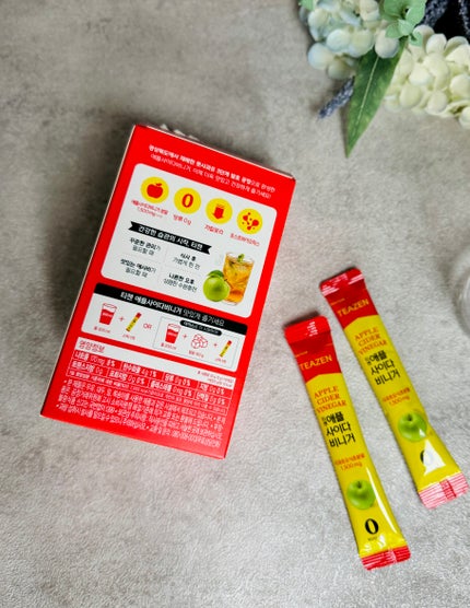 アサビ(アップルサイダービネガー)/TEAZEN/りんご酢を使ったクチコミ(6枚目)