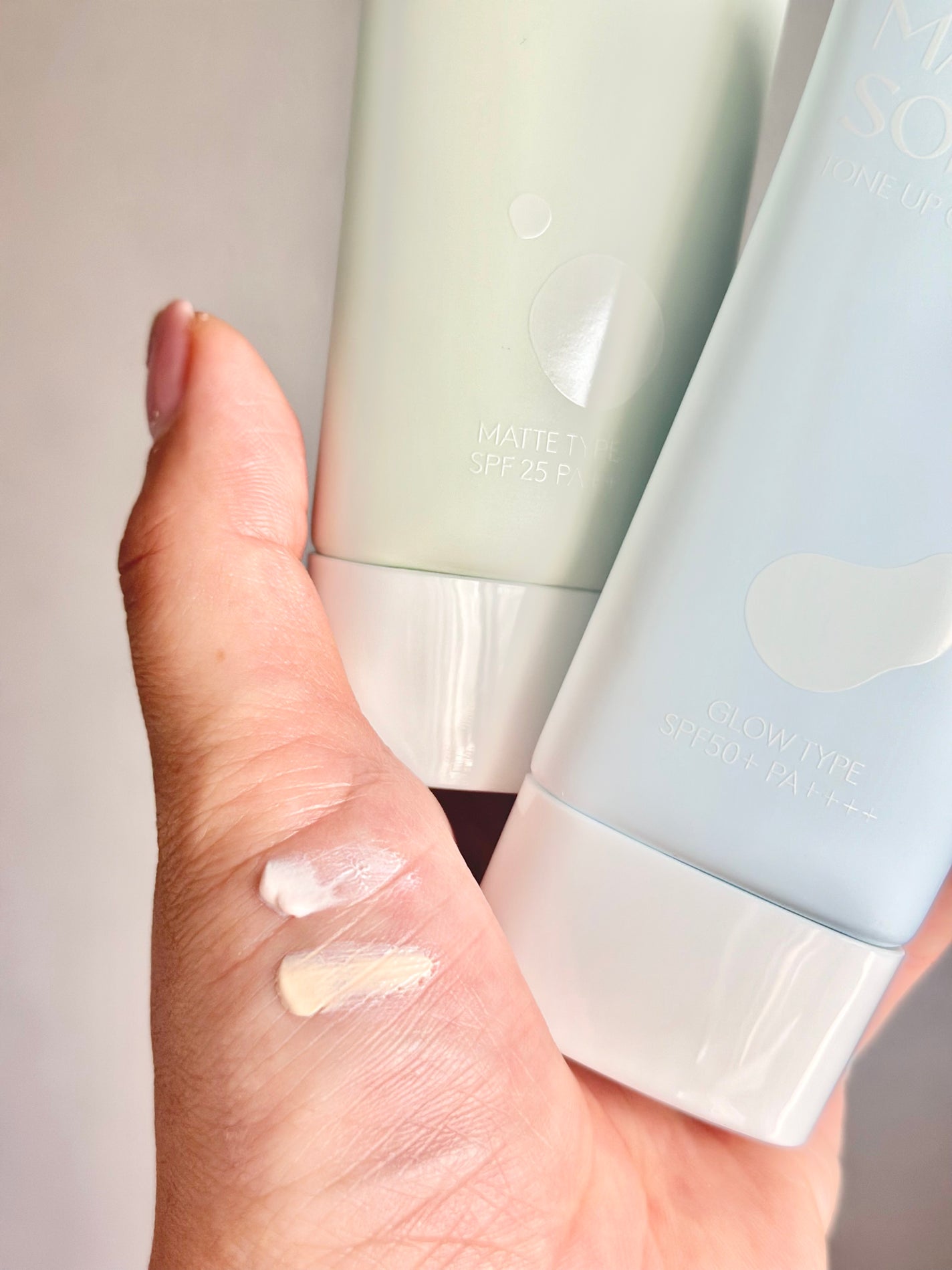 トーンアップクリーム グロウ/メークソリューション/化粧下地を使ったクチコミ(2枚目)