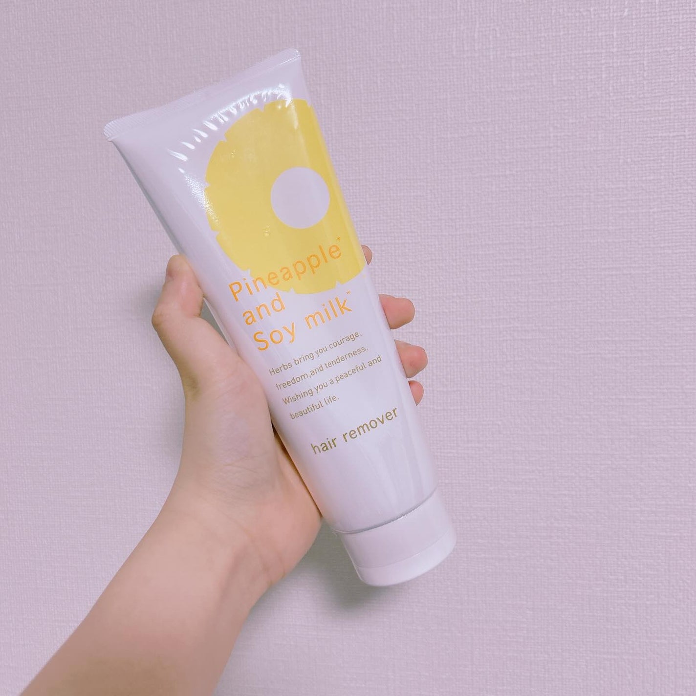 パイナップル豆乳除毛クリーム/鈴木ハーブ研究所/除毛クリームを使ったクチコミ(1枚目)