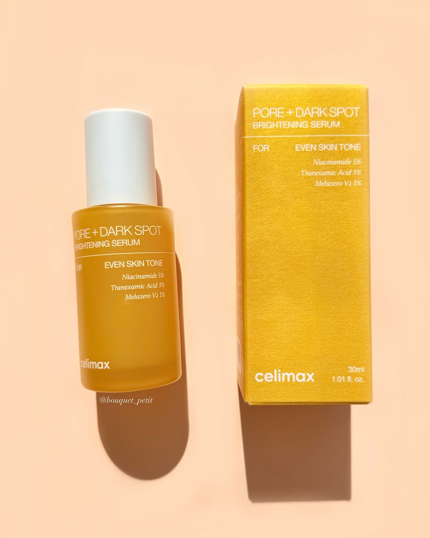 ポア ブライトニング シミケアセラム/celimax/美容液を使ったクチコミ（2枚目）