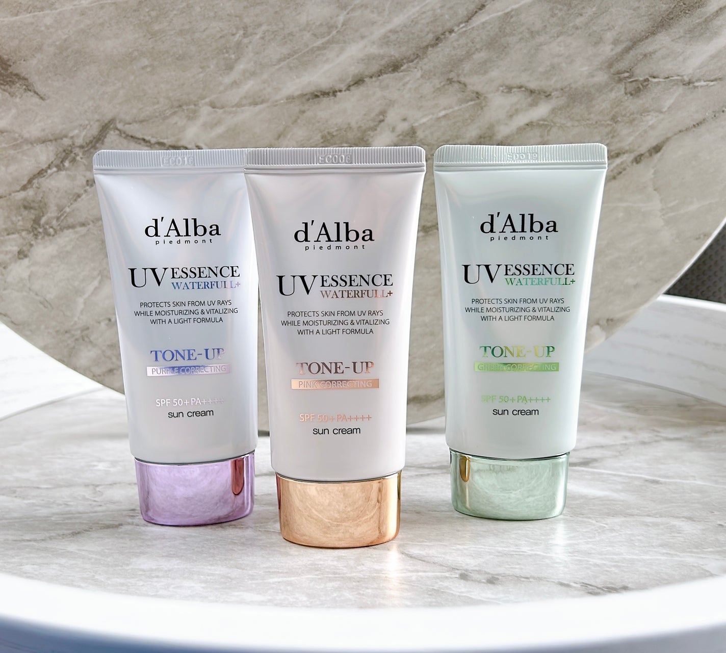 ダルバ ウォータフル トーンアップ サンクリーム(パープル)/ダルバ/日焼け止めクリームを使ったクチコミ(8枚目)