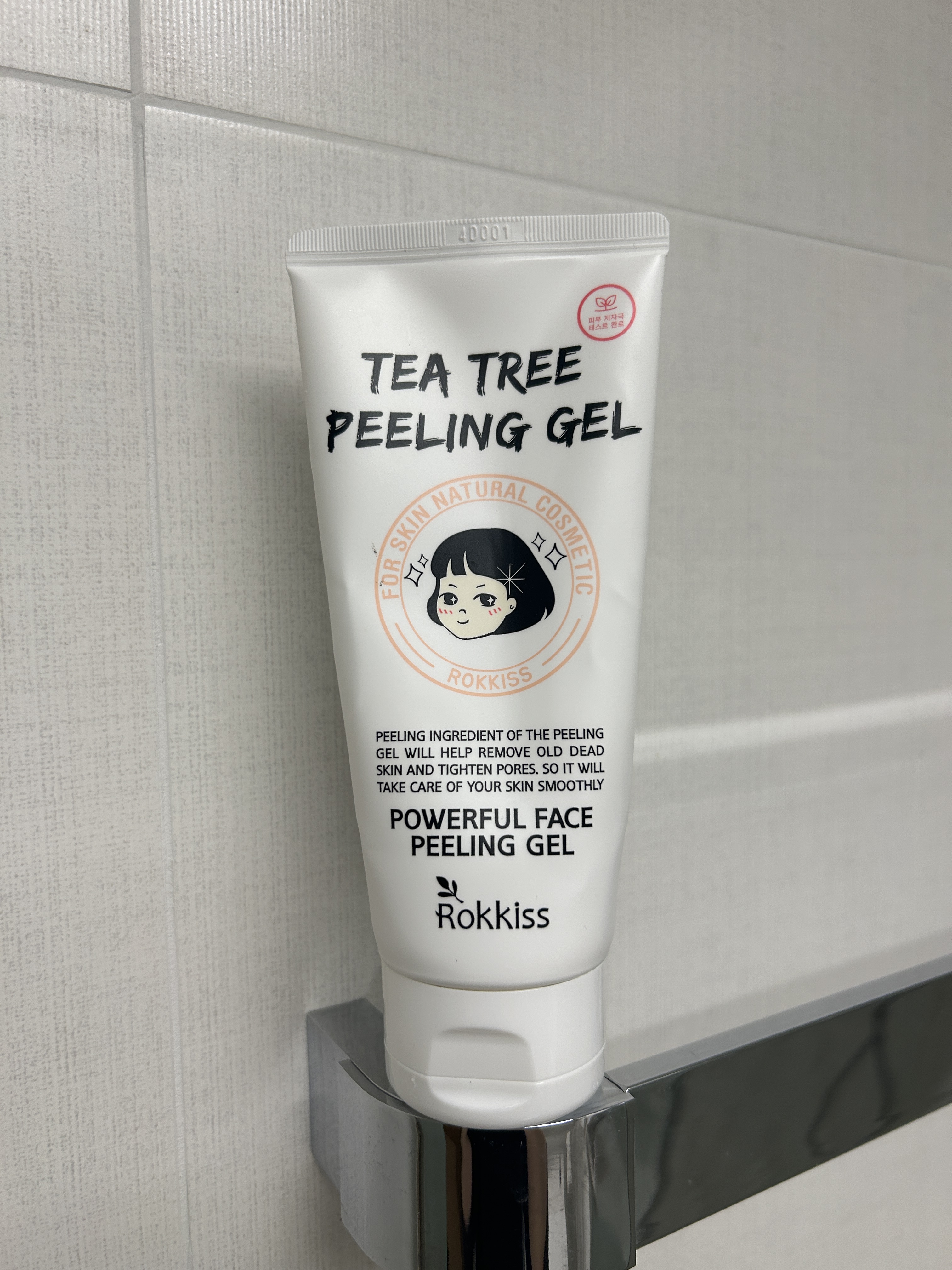 ティーツリーピーリングジェル/Rokkiss/ピーリングを使ったクチコミ（1枚目）
