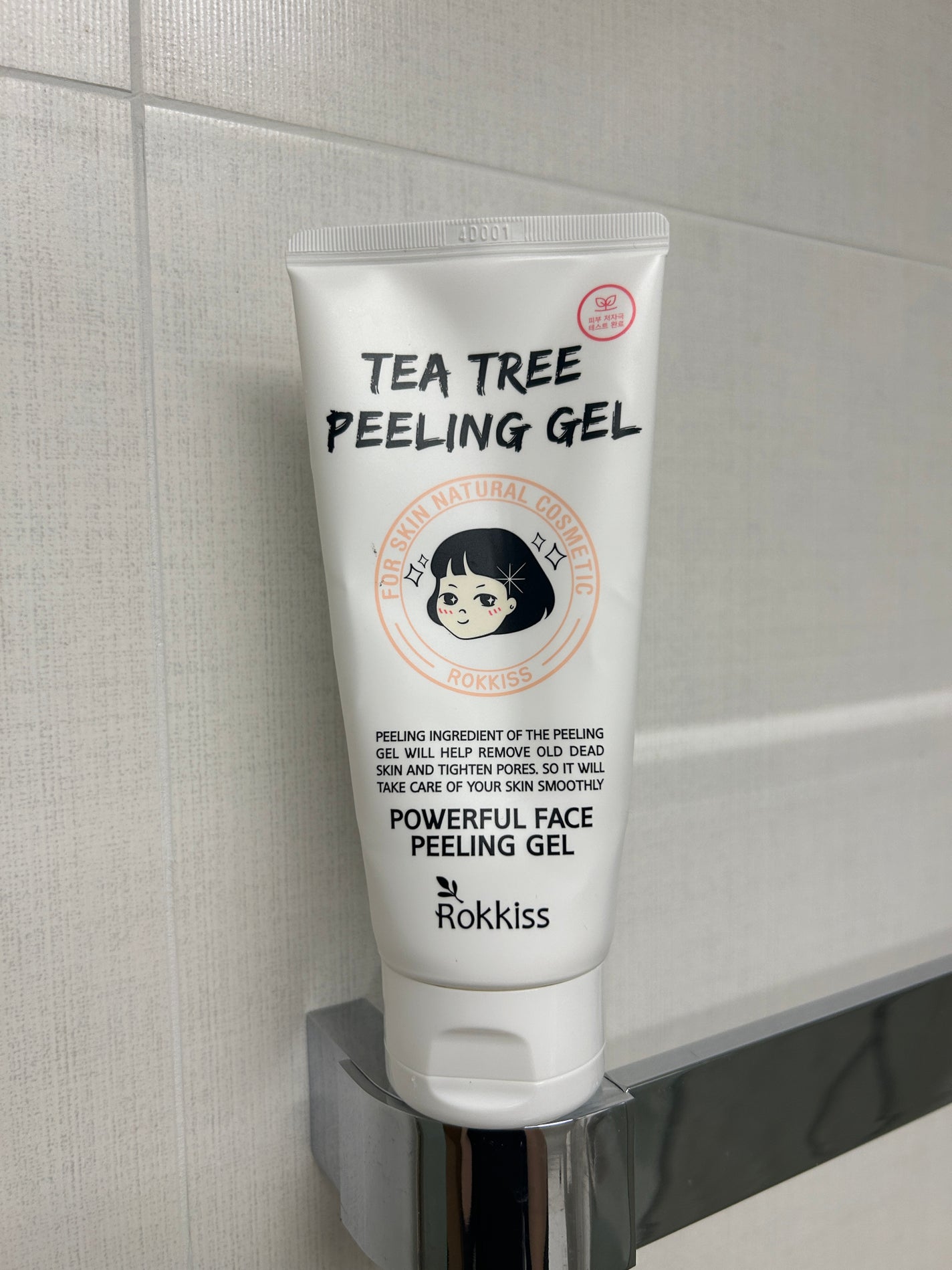 ティーツリーピーリングジェル/Rokkiss/ピーリングを使ったクチコミ(1枚目)