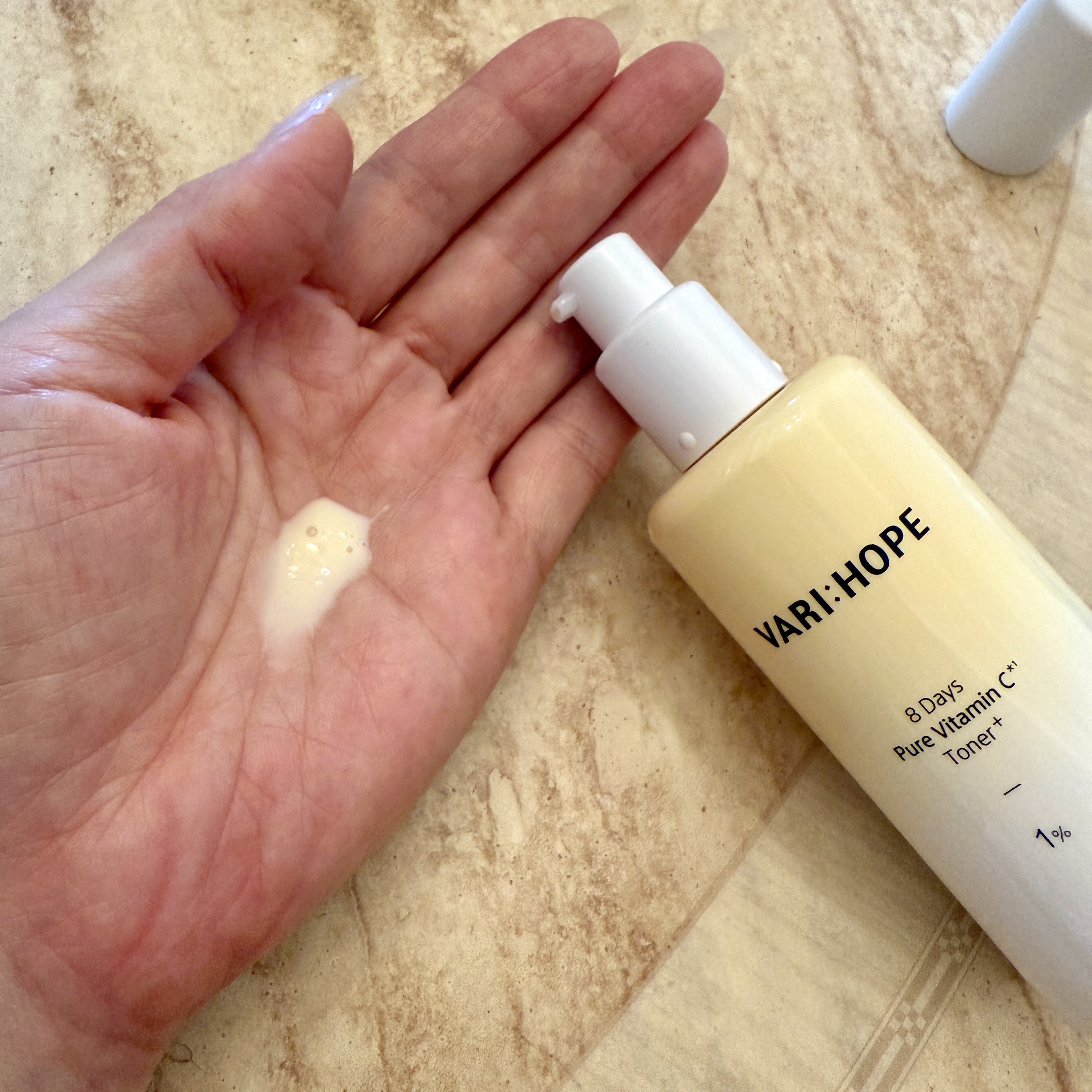 ８デイズピュアビタミンCトナー/VARI:HOPE/化粧水を使ったクチコミ（1枚目）