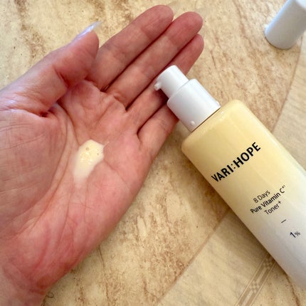 8デイズピュアビタミンCトナー/VARI:HOPE/化粧水を使ったクチコミ(1枚目)