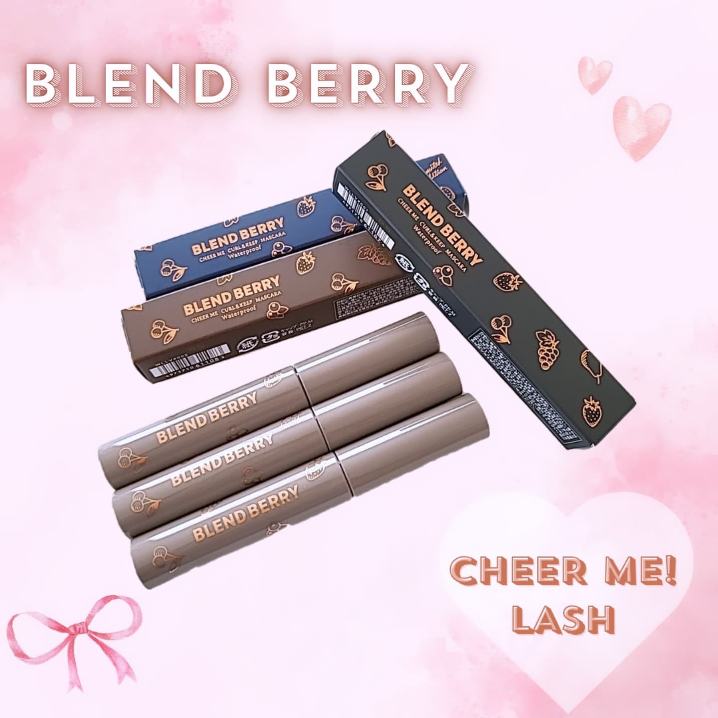 ブレンドベリー チアミー カール＆キープ マスカラ ＷＰ/BLEND BERRY/マスカラを使ったクチコミ（1枚目）