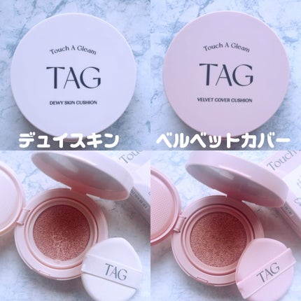 デューイスキンクッション/TAG/クッションファンデーションを使ったクチコミ(2枚目)