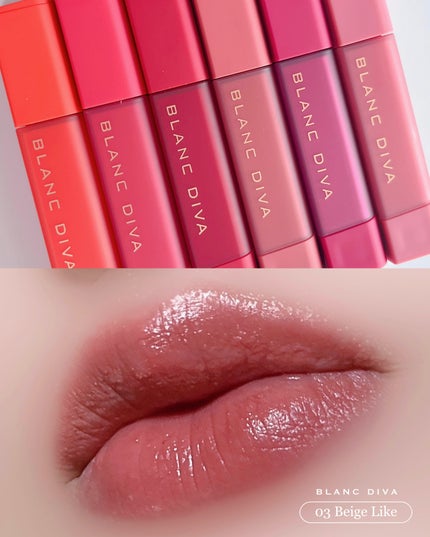 ビーブラリーティント/BLANCDIVA/リップティントを使ったクチコミ(1枚目)