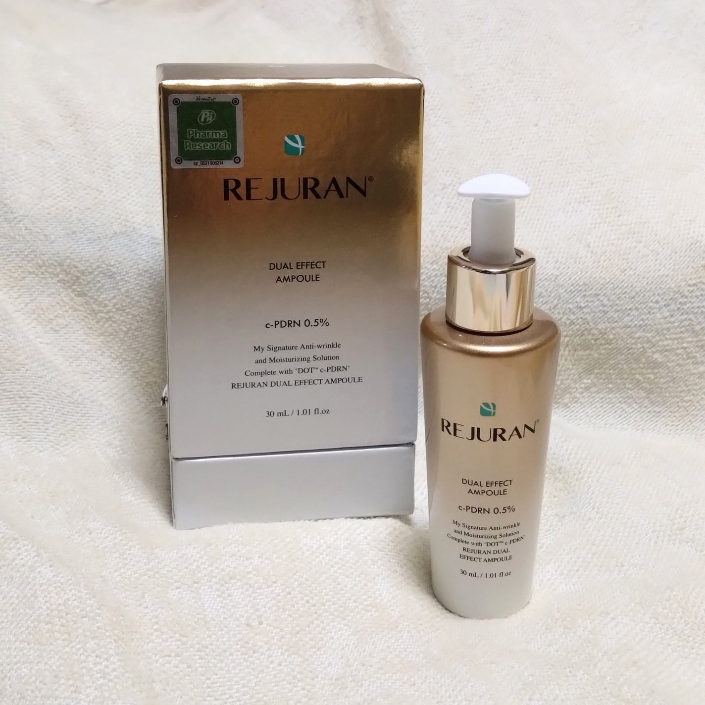 デュアルエフェクトアンプル/REJURAN COSMETICS/美容液を使ったクチコミ(1枚目)