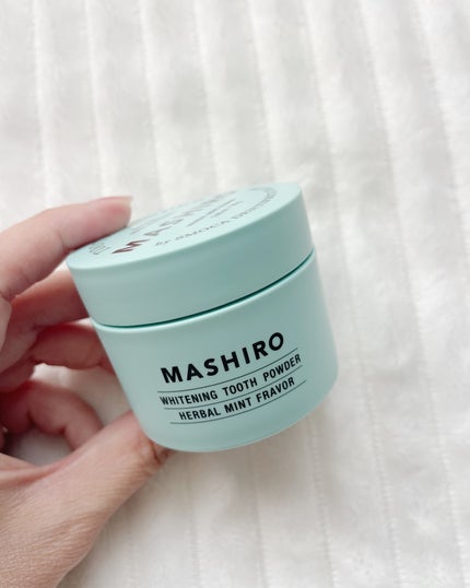 MASHIRO 薬用ホワイトニングパウダー ハーブミント/MASHIRO/歯磨き粉を使ったクチコミ(2枚目)