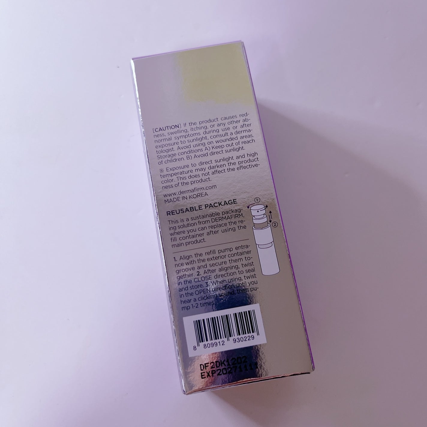 SOOTHING REPAIR TONING SERUM R4/ダーマファーム/美容液を使ったクチコミ(2枚目)