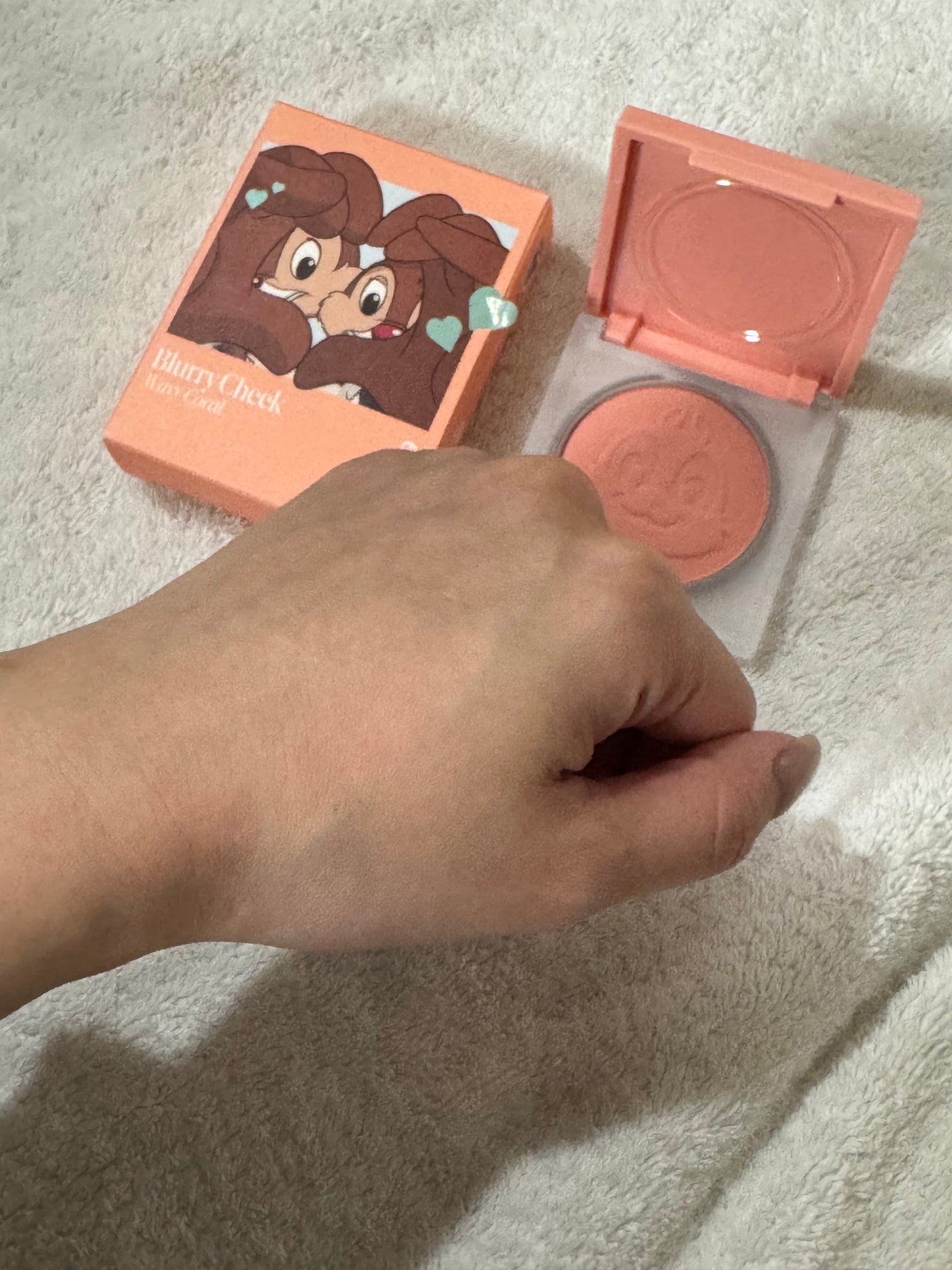 ブラリーチーク(ディズニーエディション)/espoir/チークを使ったクチコミ(5枚目)