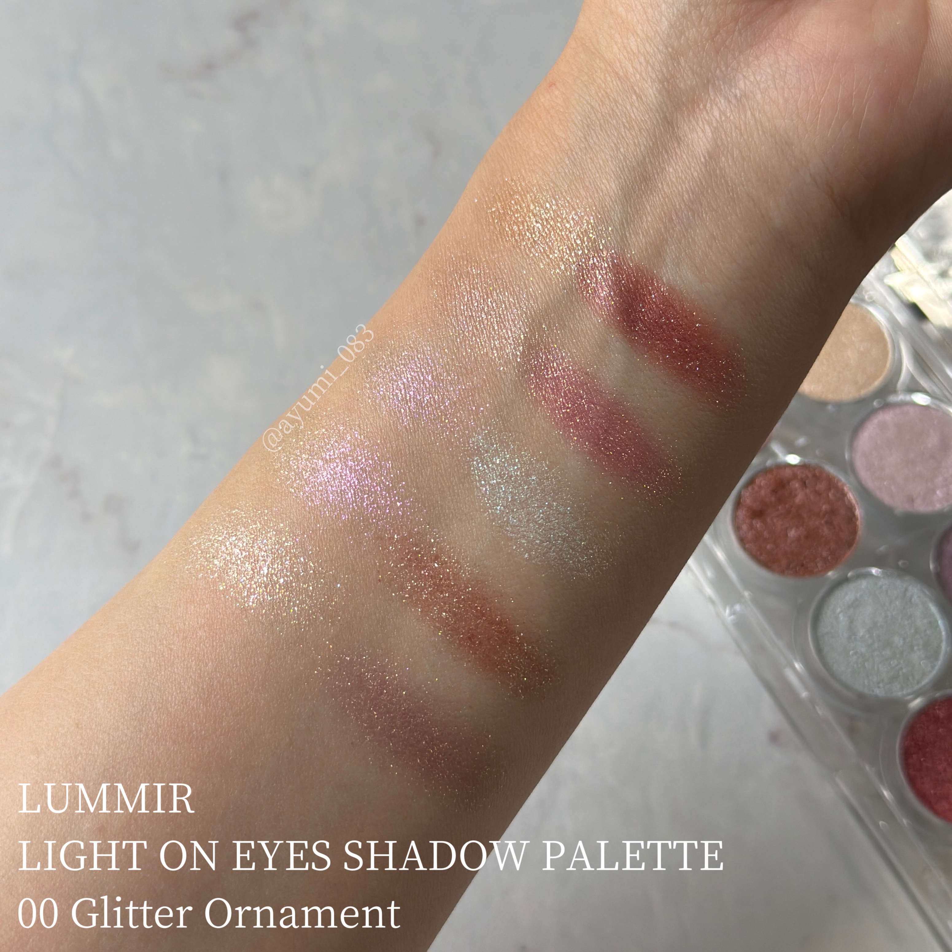 ライトオンアイズシャドウパレット/ルミル/アイシャドウパレットを使ったクチコミ（3枚目）