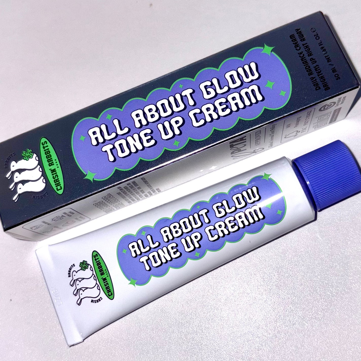 オールアバウトグロウトーンアップクリーム/CHASIN'RABBITS/化粧下地を使ったクチコミ(1枚目)