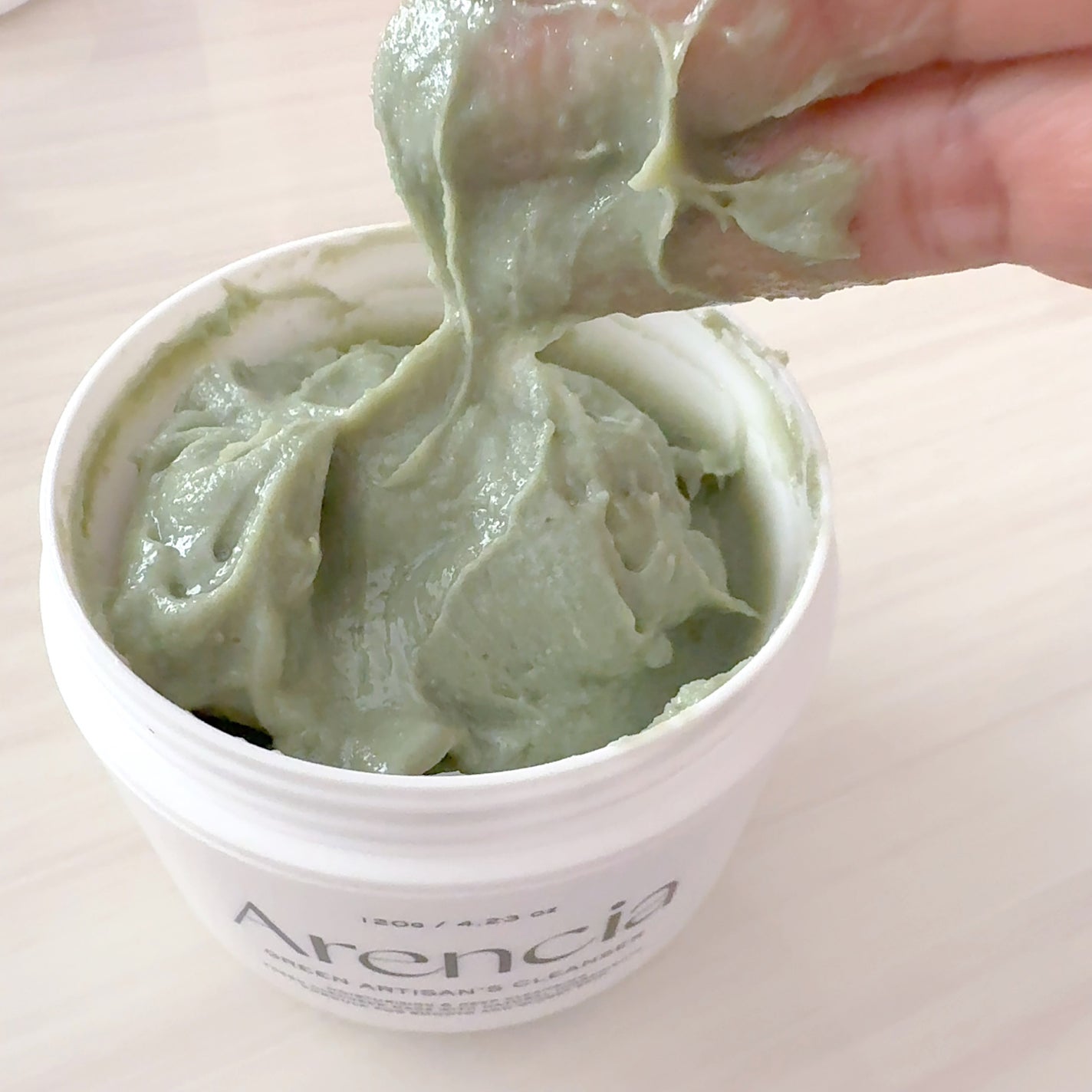 プレミアムもちソープ「グリーンアルティザン」/アレンシア/その他洗顔料を使ったクチコミ(3枚目)