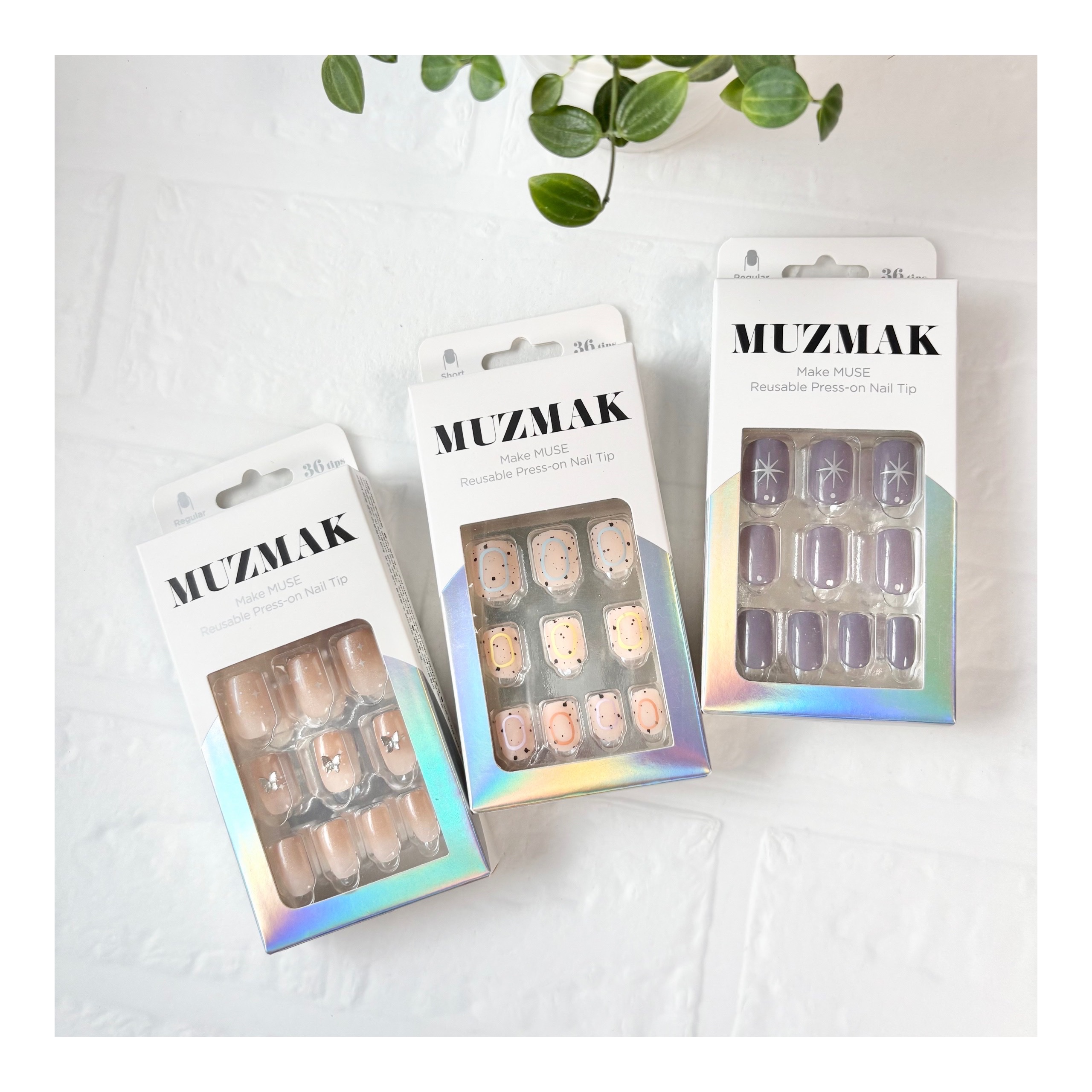 TPUネイルチップ（shape:Almond）/Muzmak/ネイルチップ・パーツを使ったクチコミ（1枚目）