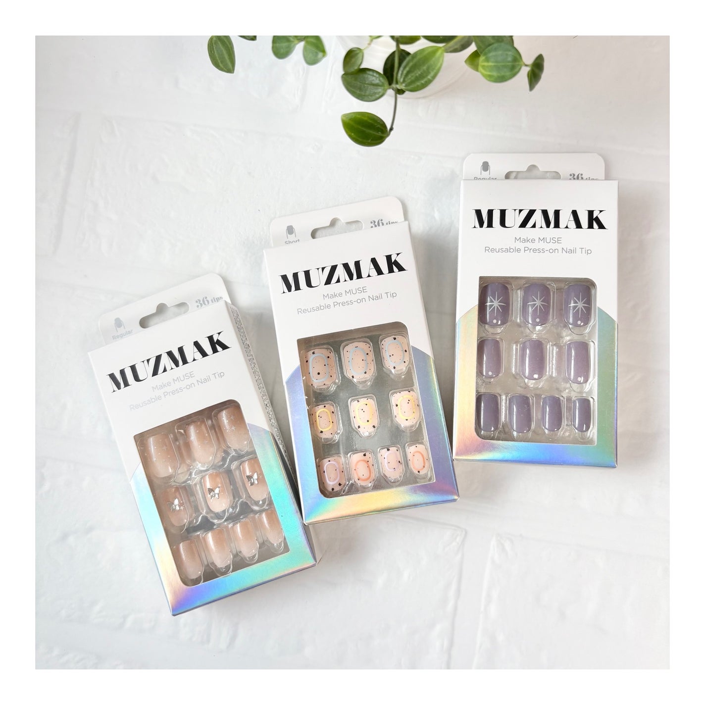 TPUネイルチップ(shape:Almond)/Muzmak/ネイルチップ・パーツを使ったクチコミ(1枚目)