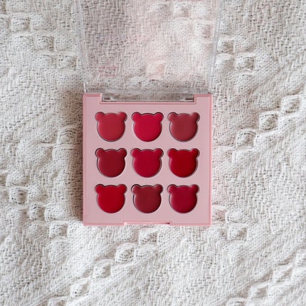 ムードペインティングリップアンドチークパレット/dasique/マルチパレットを使ったクチコミ(2枚目)