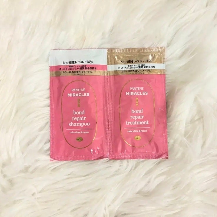 ボンド リペア (カラーシャイン & リペア) シャンプー & トリートメント/パンテーン/市販シャンプーを使ったクチコミ(1枚目)
