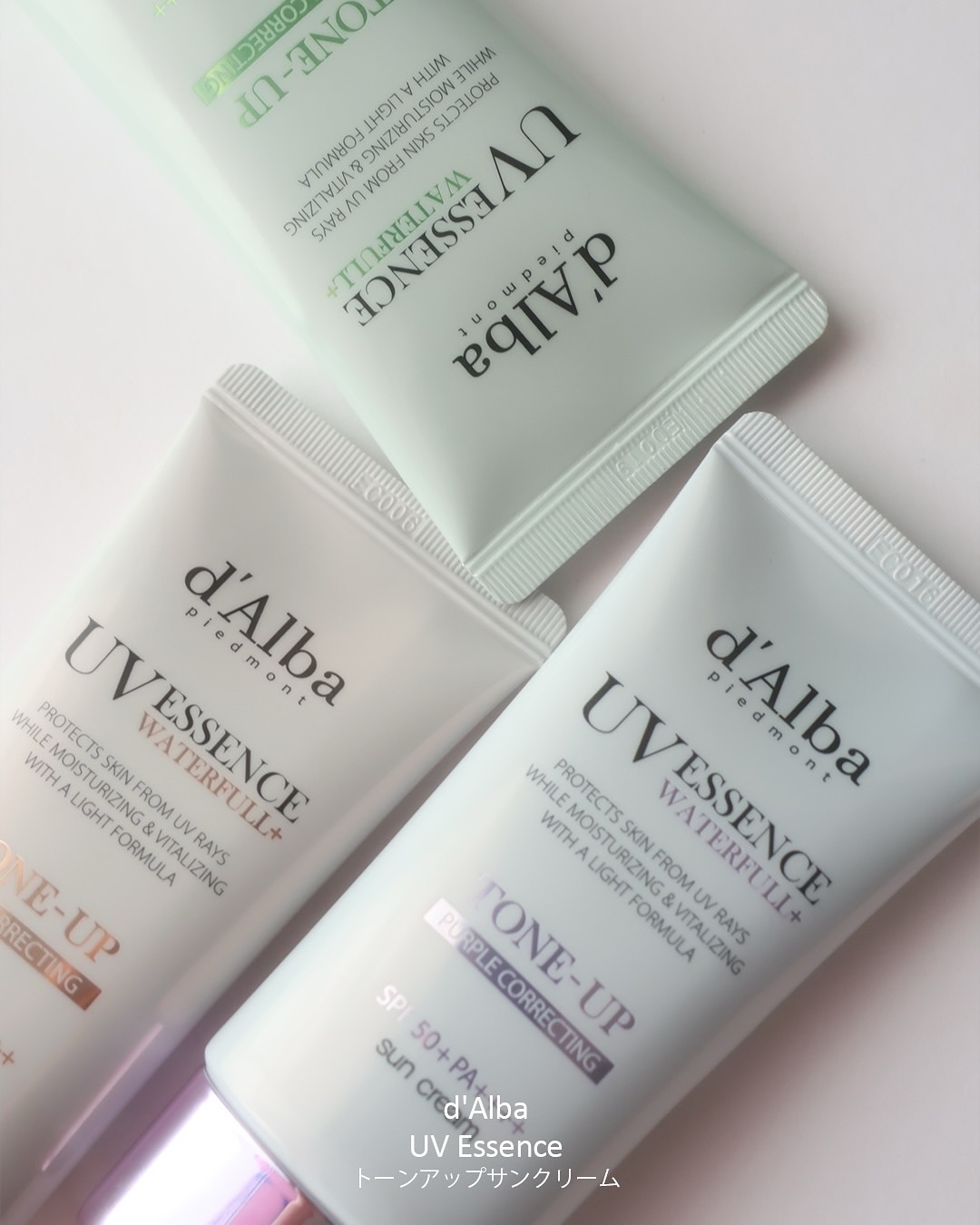 クリーンティーツリーリポソームトーンアップサンクリーム（グリーン）/ダルバ/日焼け止めクリームを使ったクチコミ（2枚目）