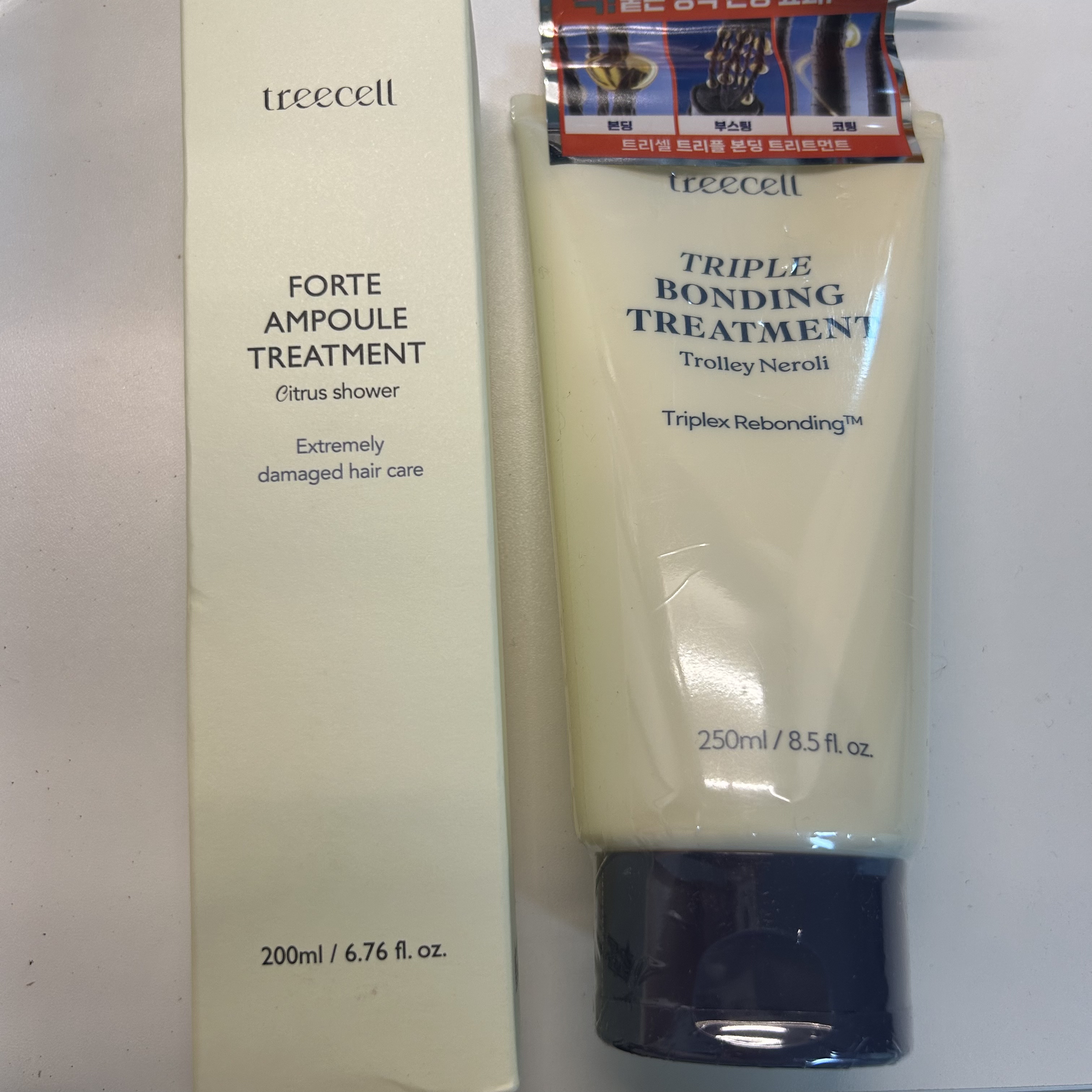 フォルテ アンプル トリートメント/treecell/洗い流すヘアトリートメントを使ったクチコミ（1枚目）