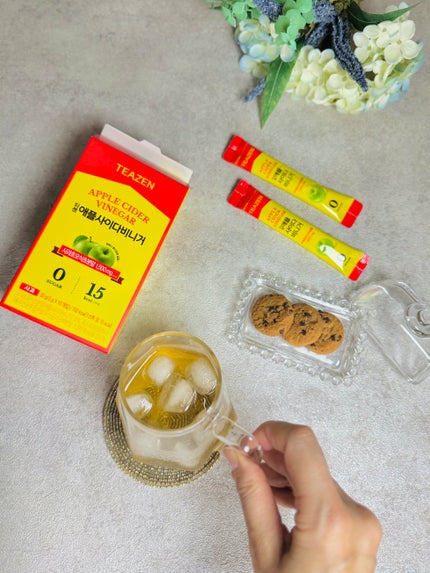 アサビ(アップルサイダービネガー)/TEAZEN/りんご酢を使ったクチコミ(7枚目)