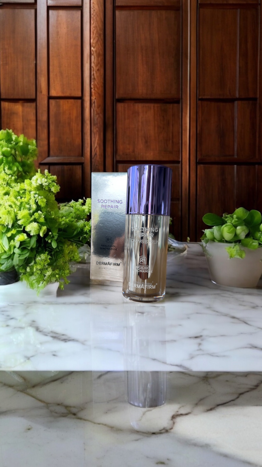 SOOTHING REPAIR TONING SERUM R4/ダーマファーム/美容液を使ったクチコミ（3枚目）